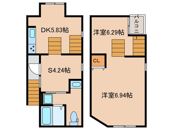 ＣＡＳＡＢＥＬＬＡの物件間取画像